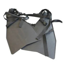 DAM Belly Boat Flossen schwarz| Belly Boot Zubehör|Zubehör Belly Boat