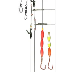 Jenzi Dega Brandungsvorfach Größe 2/0 Brandungsvorfach gebunden| Brandungsangeln Vorfach