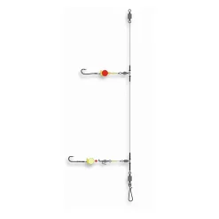 Jenzi Dega Pro Expert Englisches-Vorfach 0,70/40mm Größe 1 Brandungsvorfach gebunden| Brandungsangeln Vorfach