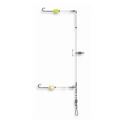 Jenzi Dega Pro Expert Hamburger-Vorfach 0,70/40mm Größe 1 Brandungsvorfach gebunden| Brandungsangeln Vorfach