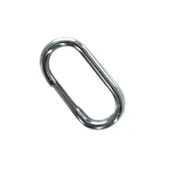 Dieter Eisele Heavy-Weight X2 Oval Sprengring 12x6mm rostfrei| Wirbel Und Karabiner Meer|Sprengringe