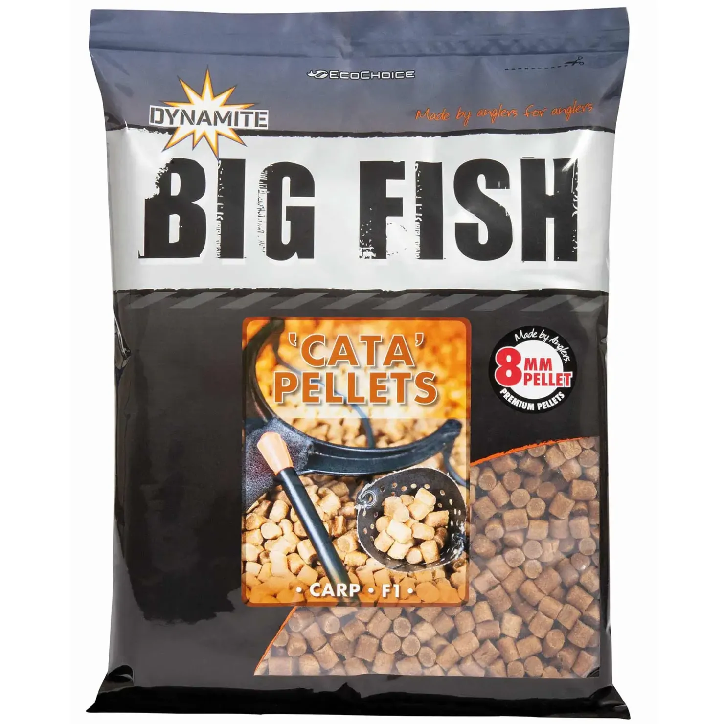 Dynamite Baits Big Fish 'Cata' Pellets 8mm 1.8kg Grundfutter| Karpfenfutter|Feederfutter