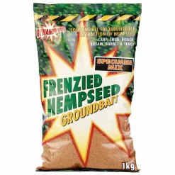 Dynamite Baits FRENZIED HEMP SUPER MATCH 1KG Friedfischfutter| Karpfenfutter|Feederfutter