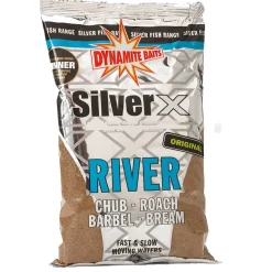 Dynamite Baits Silver X River Original 1 kg Grundfutter Feederfutter| Feederfutter|Friedfischfutter