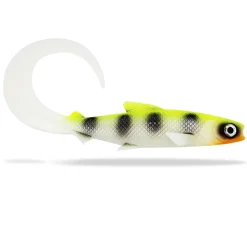 FishingGhost Renky Shad CRL 35cm Curly Tail Gummifisch| Xxl Köder. Big Baits|Hechtsaison