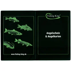 Fishing King Fishing-King Ausweismappe für Angeldokumente| Angelzubehör Kleinteile