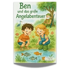 Fishing-King Kids "Ben und das große Angelabenteuer" Kinderbuch| Angelbücher