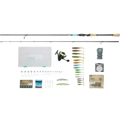 Fishing King Tackle Fishing-King Tackle Zielfisch Set Zander| Angelcombo Raubfisch|Sets