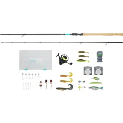 Fishing King Tackle Fishing-King Tackle Zielfisch Set Hecht| Angelcombo Raubfisch|Sets