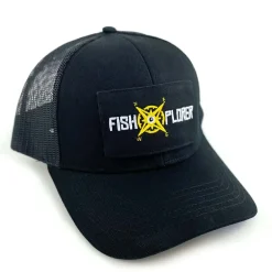 FishXplorer Trucker Cap Wasser- & Uv Resistent mit 1 -Patch| Mützen