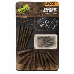 Fox Edges Camo Power Grip Lead Clip Kit Karpfenzubehör Set| Karpfen Rig|Sets Karpfenangeln Zubehör