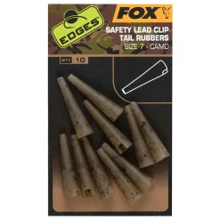 Fox Edges Camo Size 7 lead clip tail rubbers Karpfenzubehör| Karpfen Rig|Karpfen Rig Und Zubehör