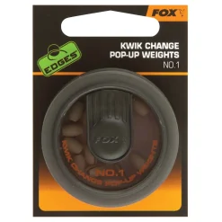 Fox Edges Kwick Change Pop-Up Weights No.1| Karpfen Rig|Karpfen Blei