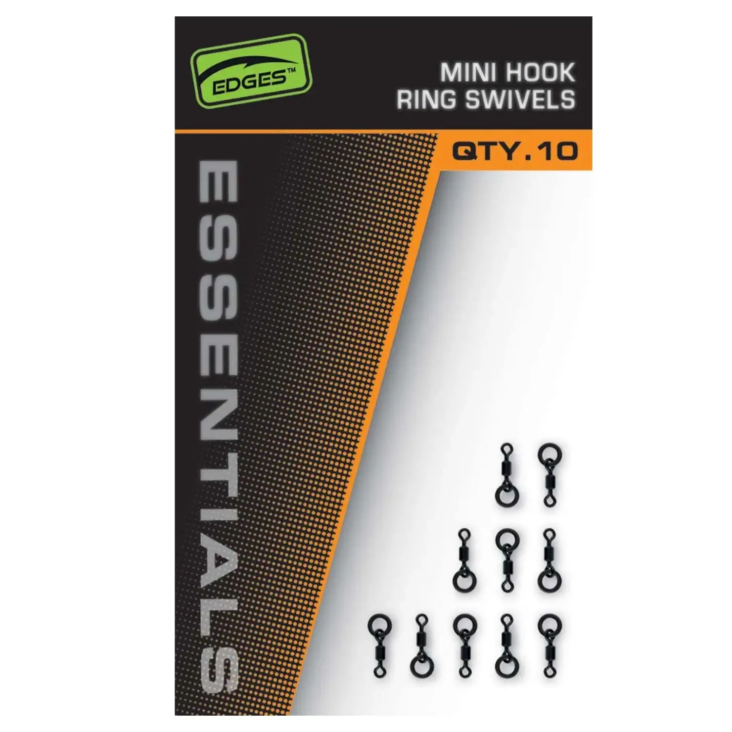 Fox Edges Mini Hook Ring Swivels x 10 Karpfenzubehör| Karpfen Rig|Karpfen Rig Und Zubehör