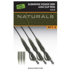 Fox Naturals Sub Power grip lead clip 40lb Karpfen-Zubehör| Karpfen Rig|Karpfen Rig Und Zubehör