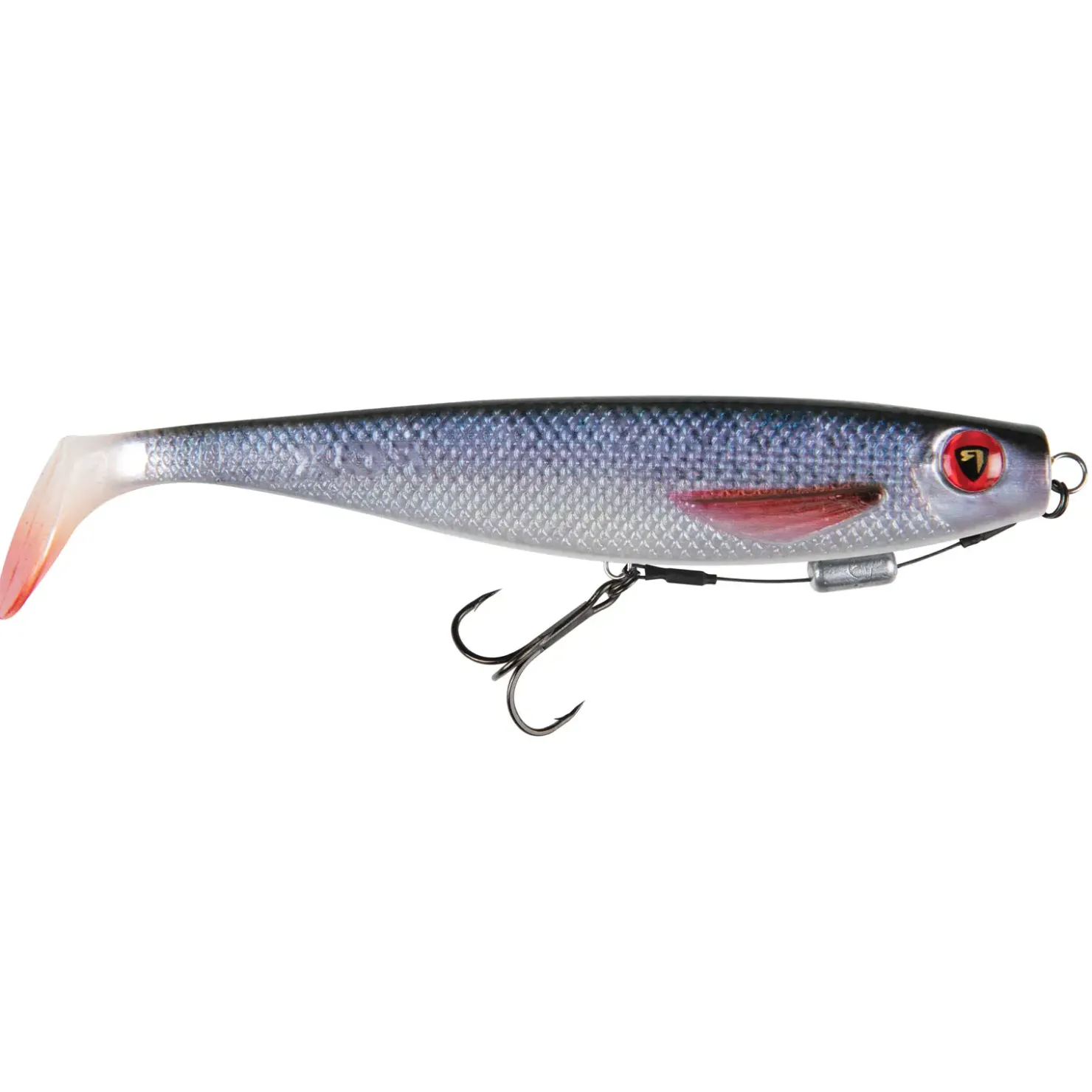 Fox Rage Pro Shad Loaded 18cm Super Natural Roach Roach Gummifisch| Swimbaits|Hechtköder