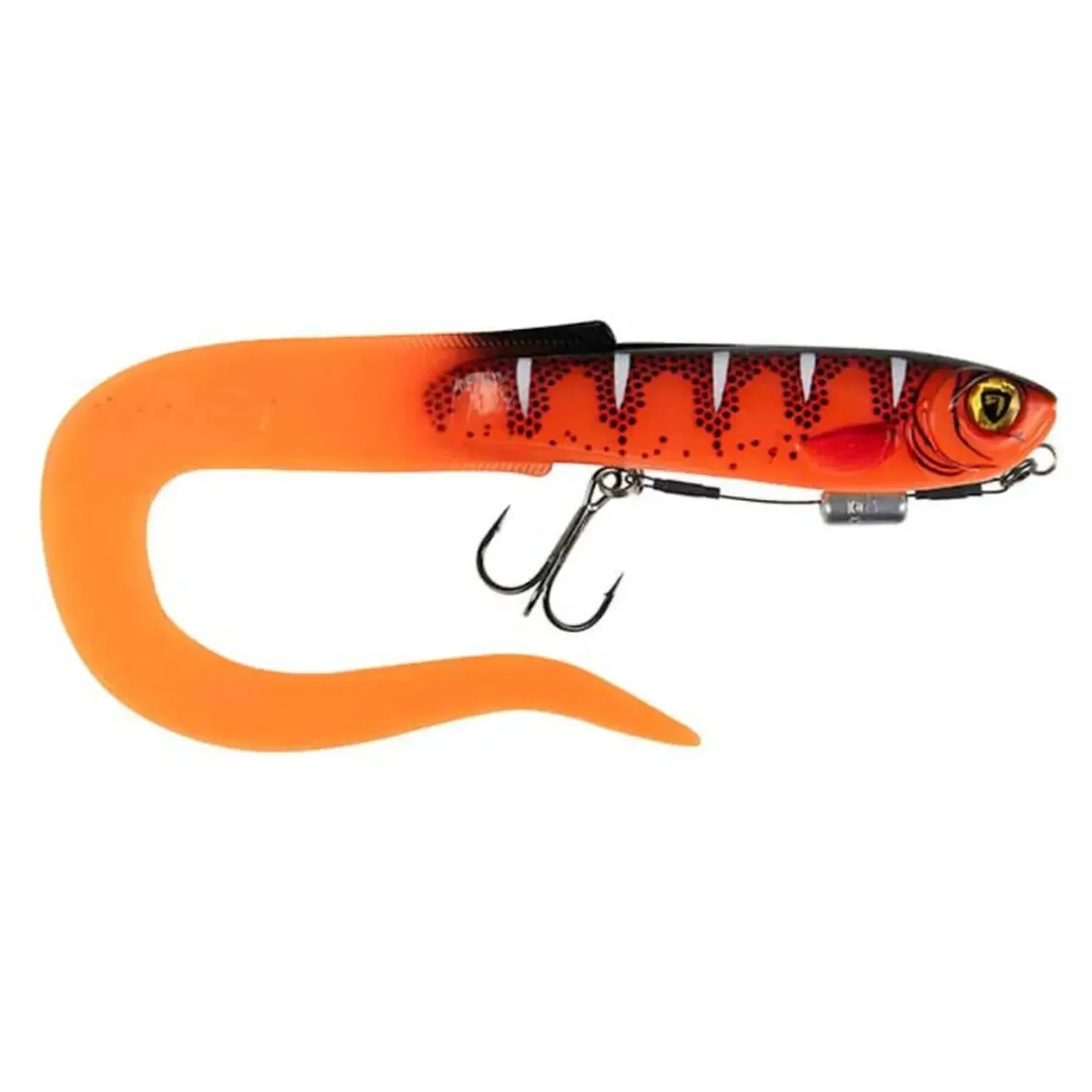 Fox Rage Slick Eel Loaded 35cm # 2/0 - Gummifisch| Xxl Köder. Big Baits|Gummifische