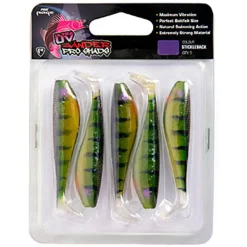 Fox Rage Zander Pro Ultra UV 10cm/4" x 5pc Gummifisch| Barsch Gummiköder|Gummifische
