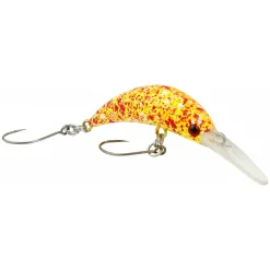 FTM Mega Masu MR 3,5cm 2,0 g UV Camou gelb Wobbler| Forellen Wobbler|Wobbler