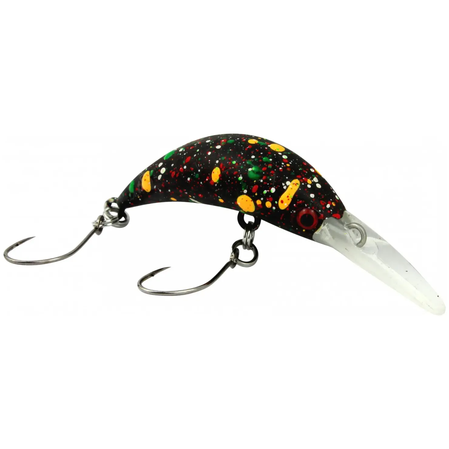 FTM Mega Masu MR 3,5cm 2,0 g UV Camou braun Wobbler| Forellen Wobbler|Wobbler