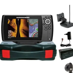 Humminbird Helix 7 Chirp GPS Mega SI G4 Side Imaging GPS Kartenplotter Echolot Portabel Basic - Komplett mit Geber| Humminbird Helix 7 Chirp Mega Si Gps G4