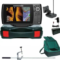 Humminbird Helix 7 Chirp GPS Mega SI G4 Side Imaging GPS Kartenplotter Echolot Portabel Master Plus - Komplett mit Geber| Humminbird Helix 7 Chirp Mega Si Gps G4
