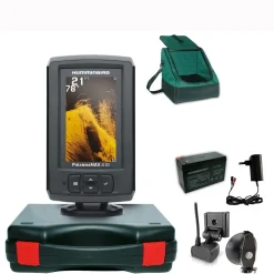 Humminbird PiranhaMax 4 DI Down Imaging Echolot Portabel Basic Plus – Komplettsystem| Humminbird Piranhamax 4Di
