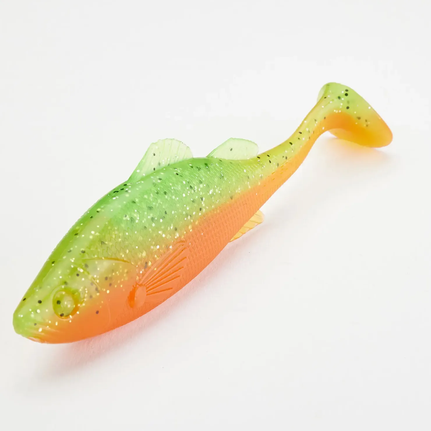 Jackson Green Pure Perch Shad 10,0cm Gummifisch| Barsch Gummiköder|Gummifische