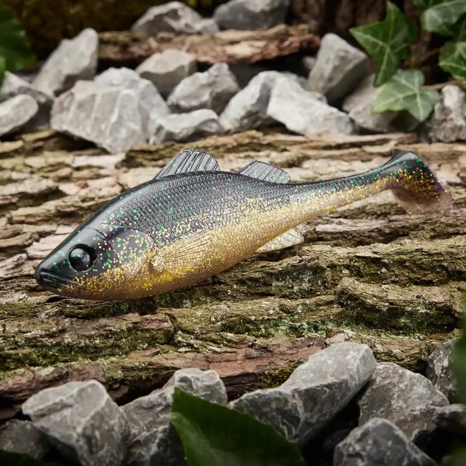 Jackson Green Pure Perch Shad 10,0cm Gummifisch| Zander Gummifisch|Barsch Gummiköder