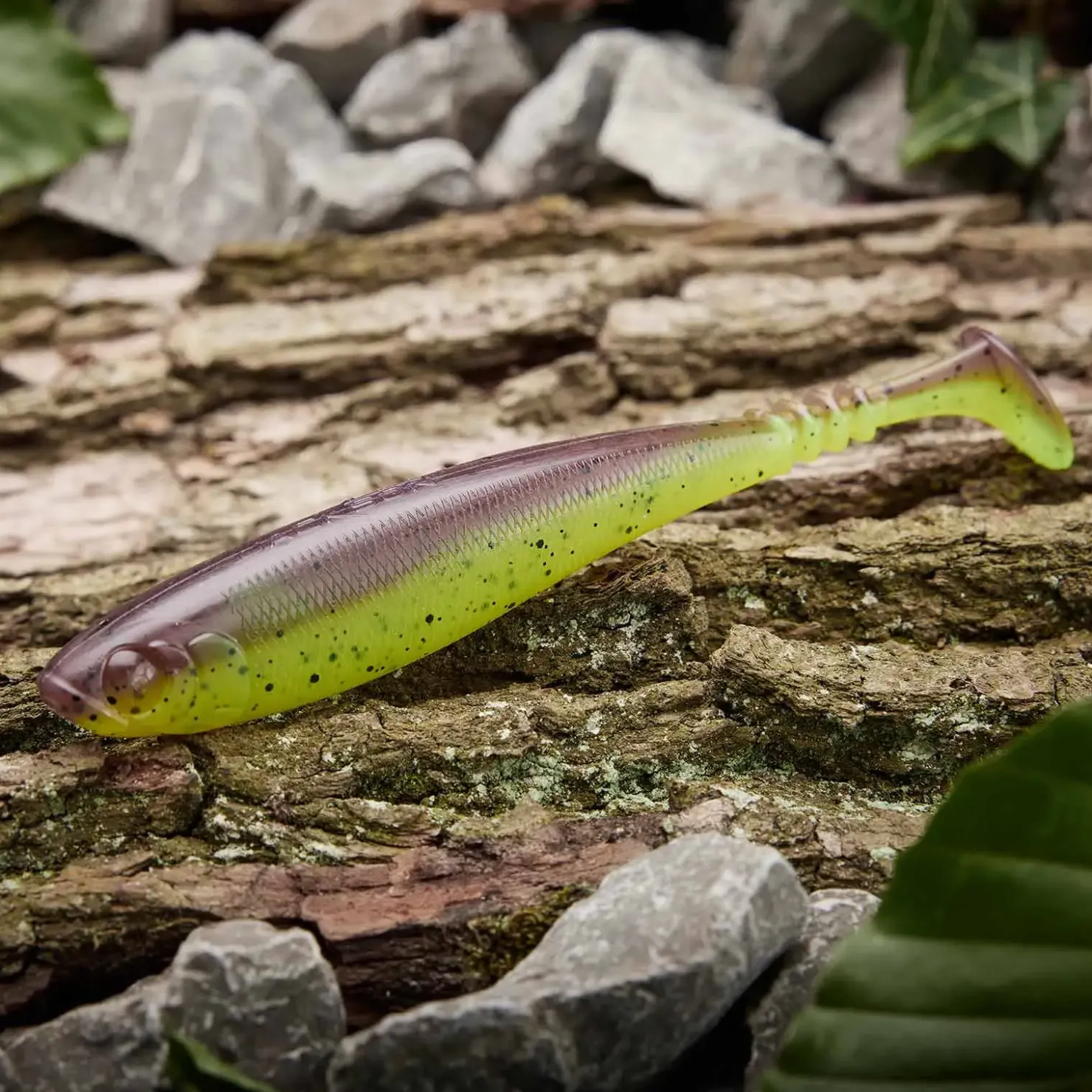 Jackson Green Pure Slim Shad 12,0cm Gummifisch| Zanderköder|Zander Gummifisch