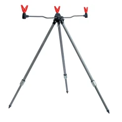 Jenzi Dreibein Tripod mit V-Auflage 60-100cm| Rod Pods & Buzzer Bars Karpfen|Rutenhalter Friedfisch