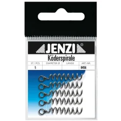 Jenzi Spirale für Gummifische 4,0cm| Raubfischsystem|Zubehör Kunstköder
