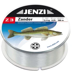 Jenzi Z3 Line Zander 500m 0,28mm 5,6kg Monofile Angelschnur| Monofile Angelschnur
