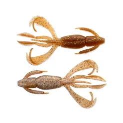 BA-Edition Barsch-Alarm by Johannes Dietel Keitech - BA Edition - Crazy Flapper 9,0cm Golden Goby 7Stk. Gummikrebs| Zander Vertikal Köder|Drop Shot Köder