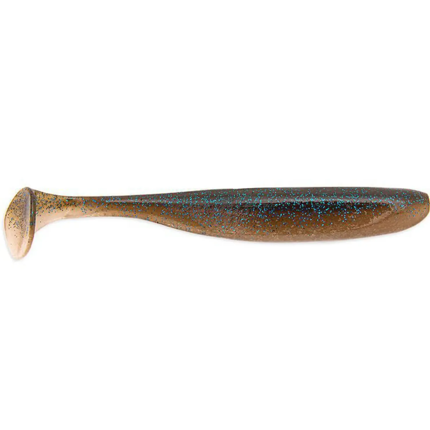 Keitech Easy Shiner 7,6cm Blue Back Cinnamon Gummifisch| Zander Gummifisch|Barschköder