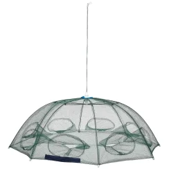 Kinetic Köderfisch Reuse mit 8 Öffnungen  95cm Köderfischreuse| Reusen|Köderfischsenke