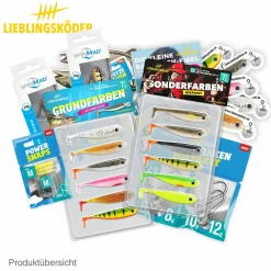 Lieblingsköder Allroundbox Köderbundle| Angelset Raubfisch - Zubehör & Köder