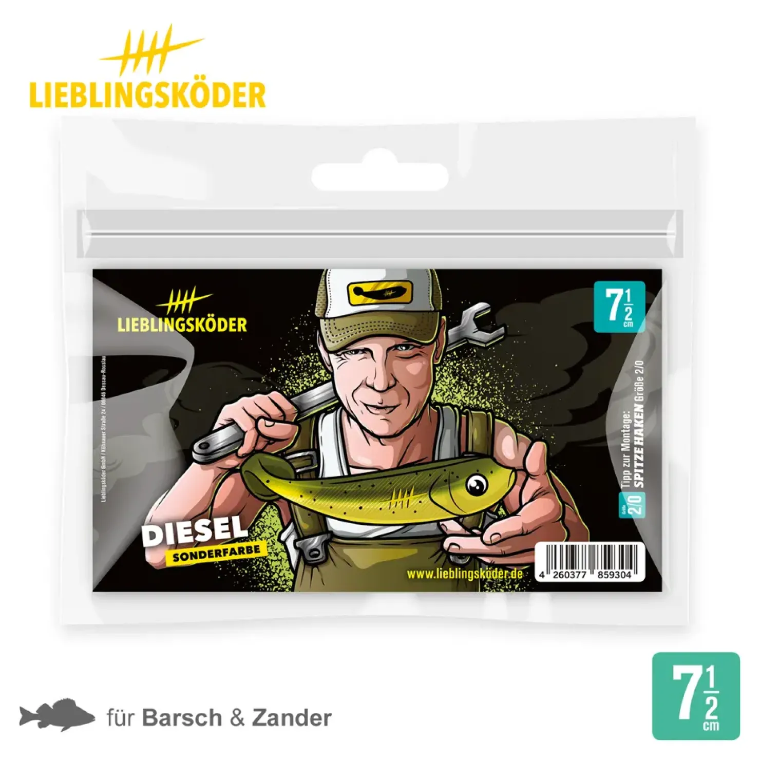 Lieblingsköder 7,5cm Gummifisch| Dorsch Gummifisch|Nordsee Gummifische