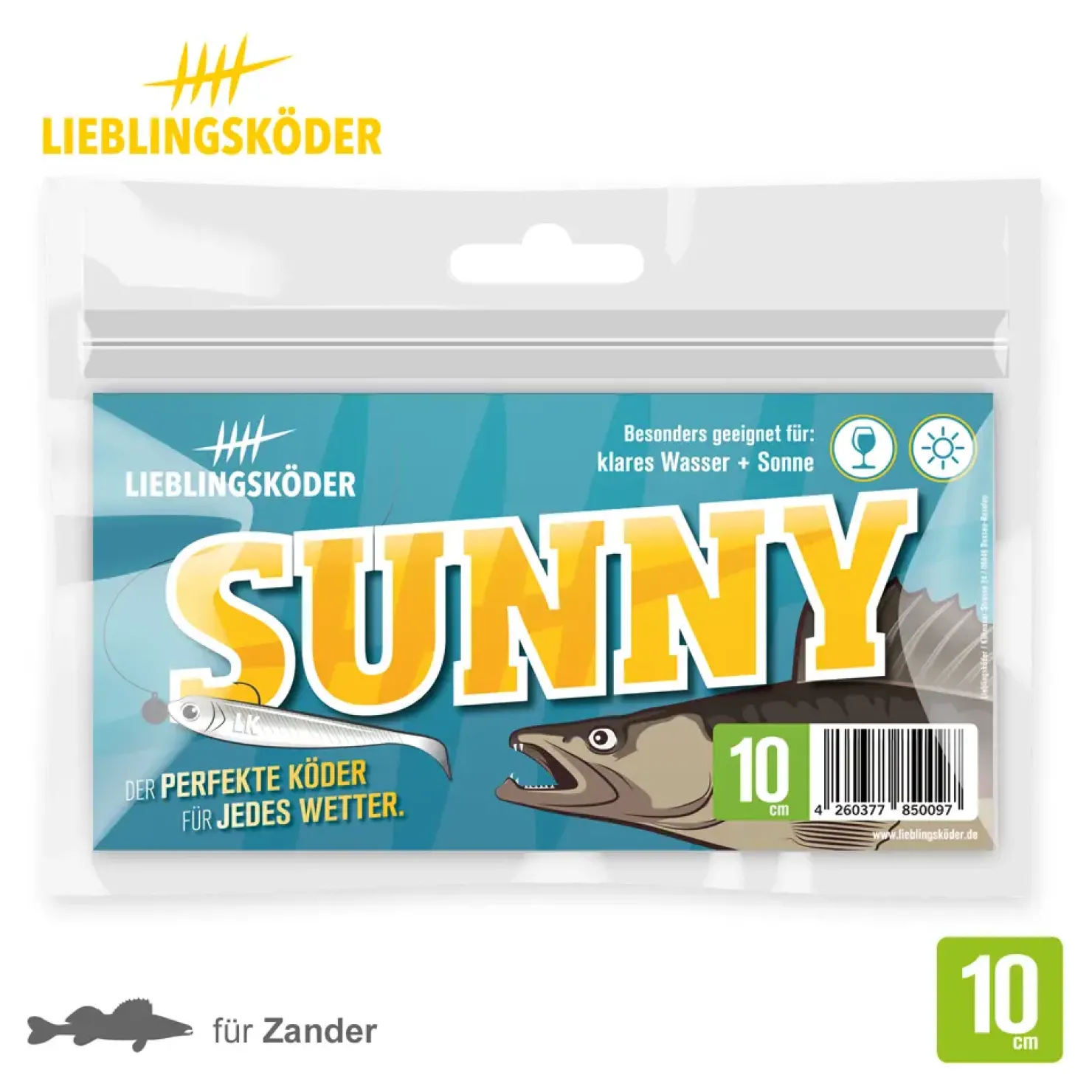 Lieblingsköder 10cm Gummifisch| Dorsch Gummifisch|Zander Gummifisch