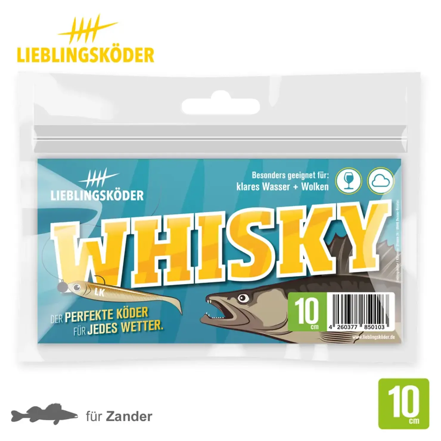 Lieblingsköder 10cm Gummifisch| Dorsch Gummifisch|Zander Gummifisch