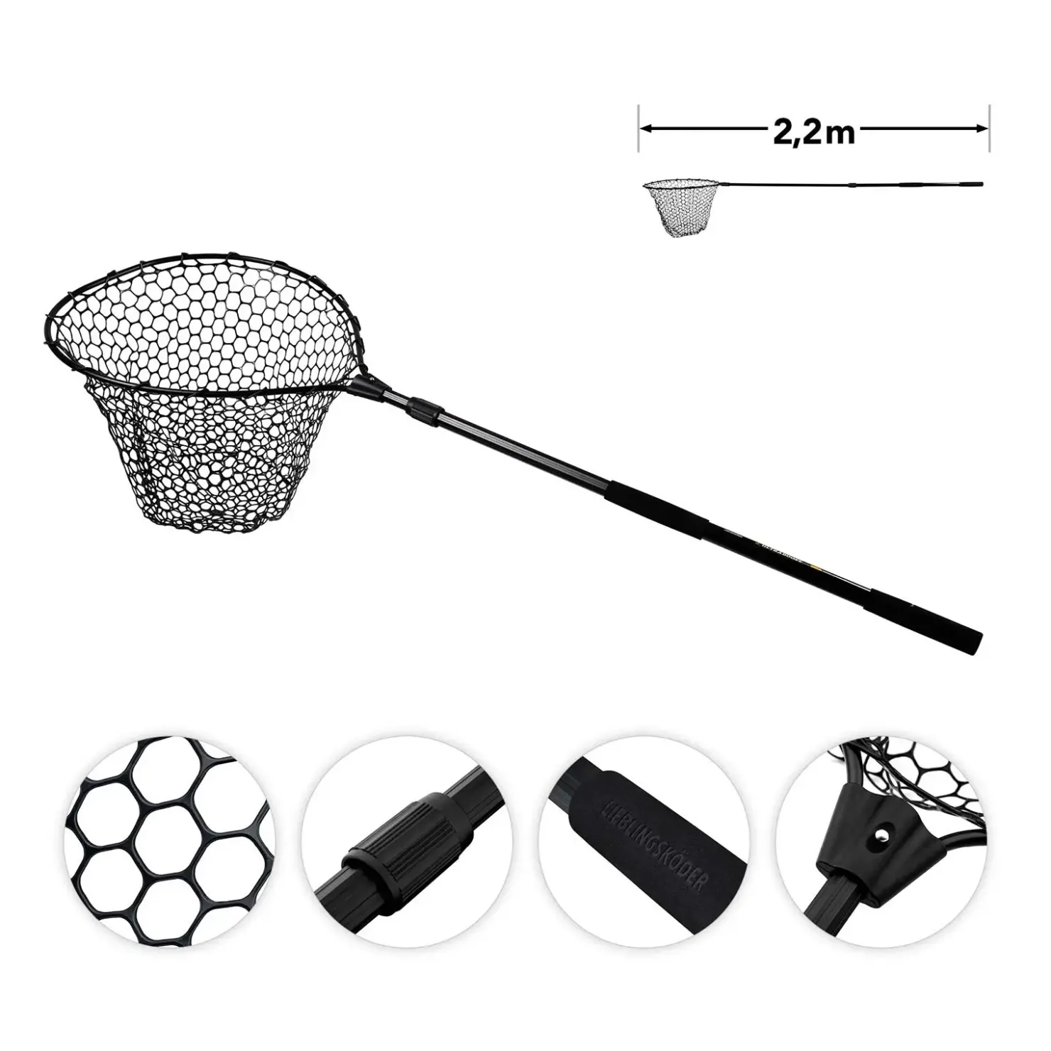 Lieblingsköder Forellen Kescher Ultraboost| Unterfangkescher