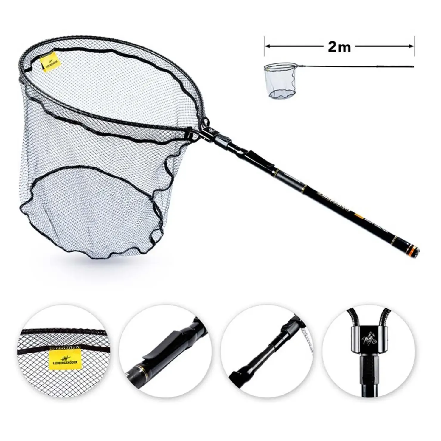 Lieblingsköder Kescher Barsch Ultraboost| Unterfangkescher