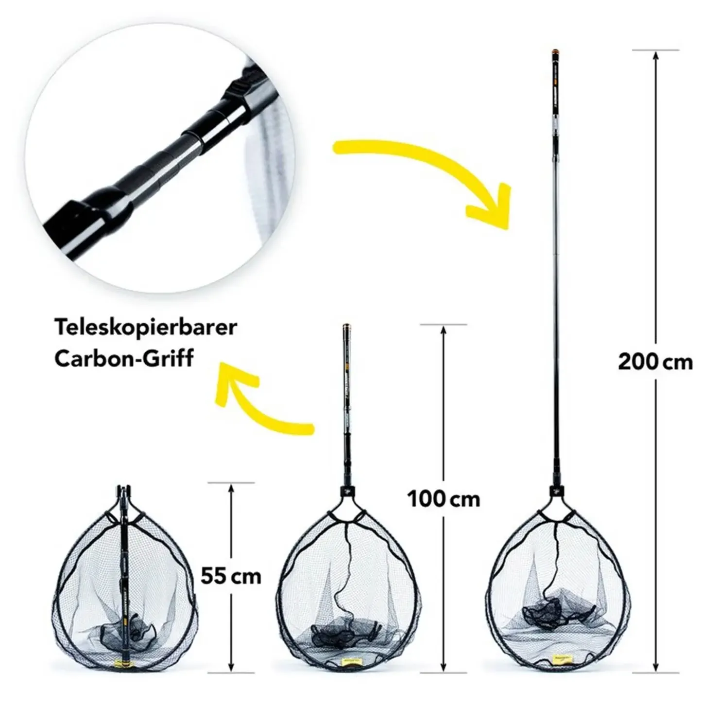 Lieblingsköder Kescher Barsch Ultraboost| Unterfangkescher