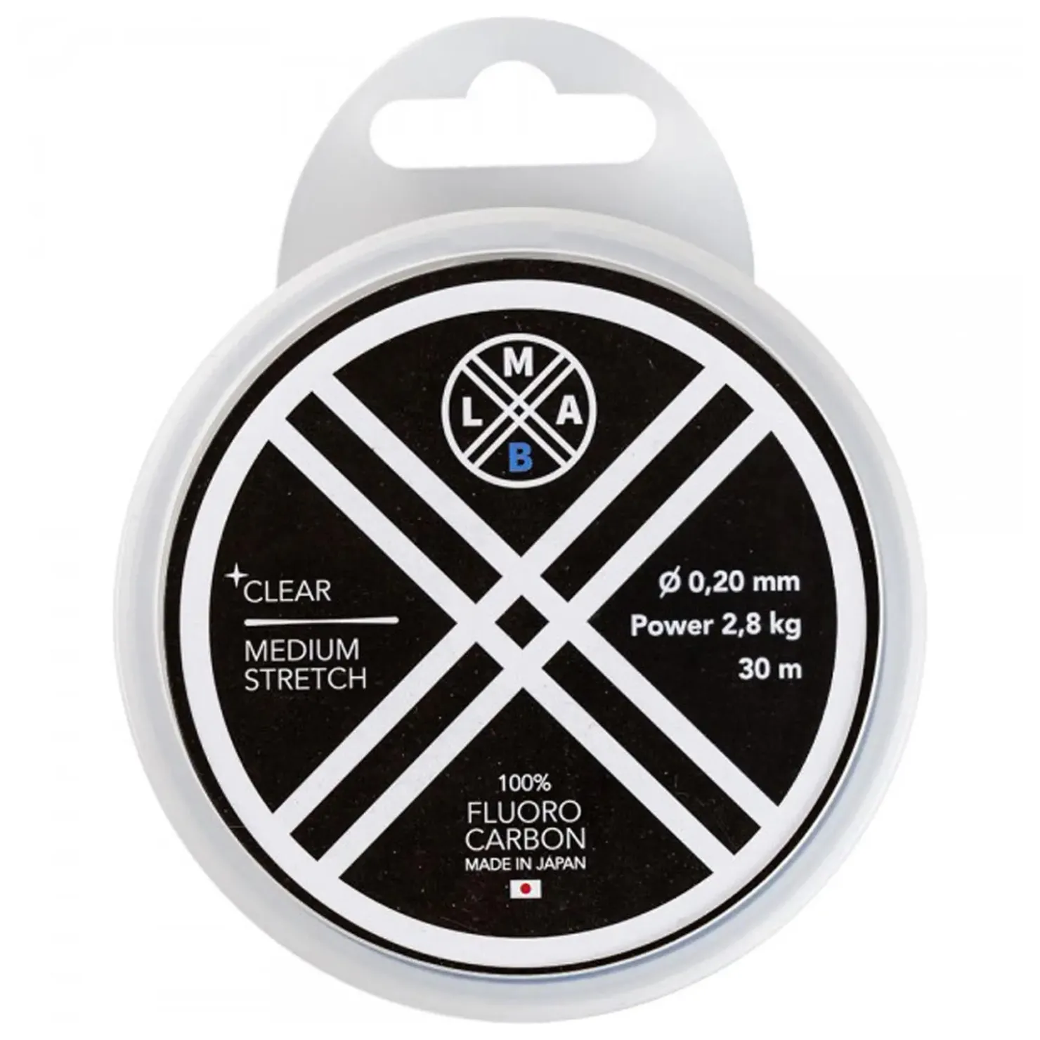 LMAB 100 Pro Fluorocarbon 0.20mm 30m Vorfach| Fluorocarbon Vorfach|Fluorocarbon Angelschnur