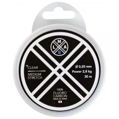 LMAB 100 Pro Fluorocarbon 0,25mm 30m Vorfach| Fluorocarbon Vorfach|Fluorocarbon Angelschnur