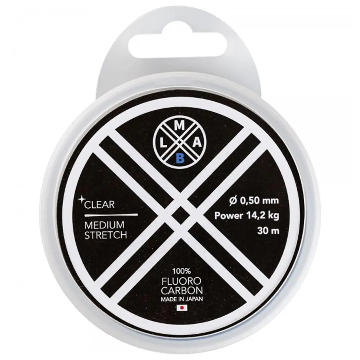 LMAB 100 Pro Fluorocarbon 0.50mm 30m Vorfach| Fluorocarbon Vorfach|Fluorocarbon Angelschnur