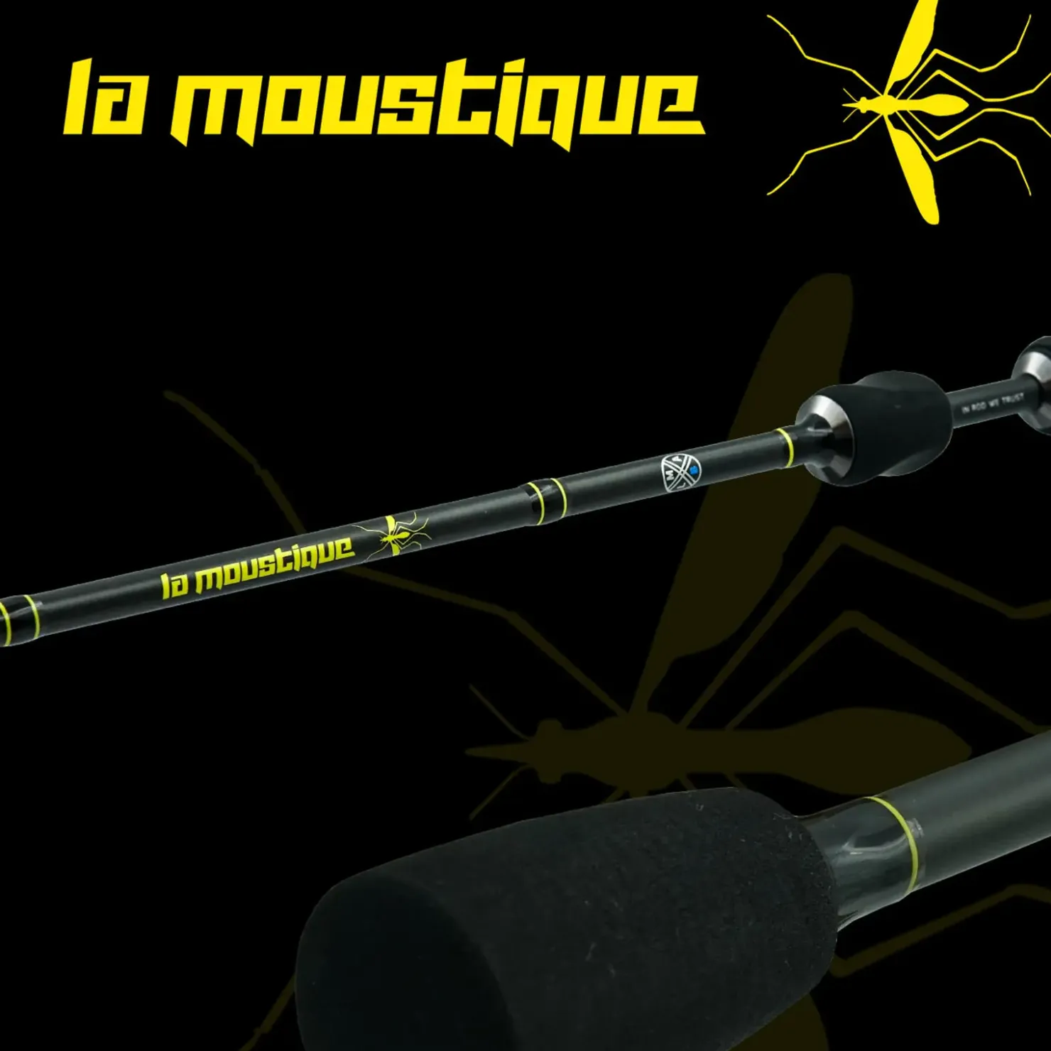 LMAB La Moustique LM-S 198ML 1,98m 4-14g Spinnrute| Ultra Light Ruten|Forellenruten