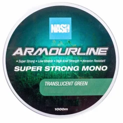 Kevin Nash Group PLC Nash Armourline Mono Green 20lb 0.40mm 1000m Monofile Karpfenschnur| Karpfenschnur|Monofile Angelschnur