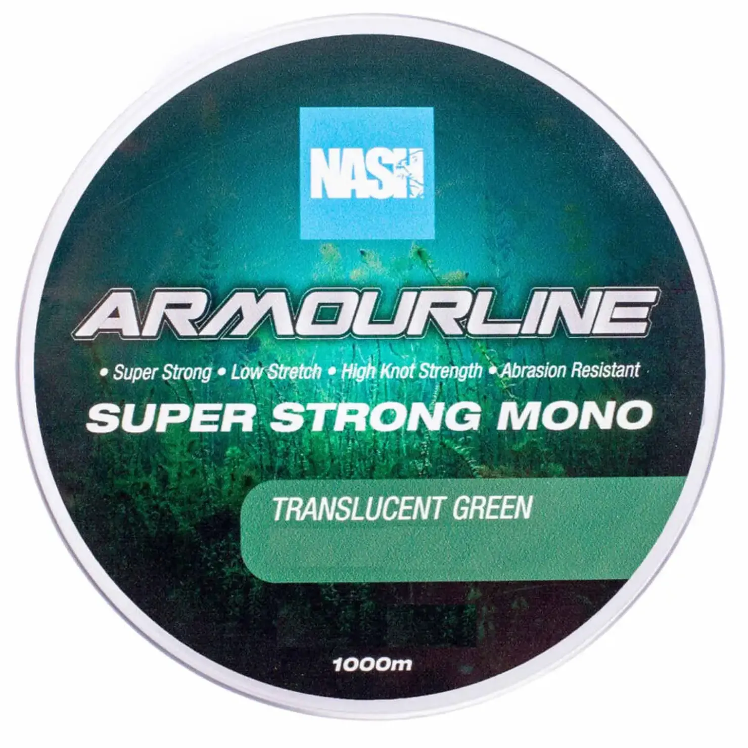 Kevin Nash Group PLC Nash Armourline Mono Green 20lb 0.40mm 1000m Monofile Karpfenschnur| Karpfenschnur|Monofile Angelschnur