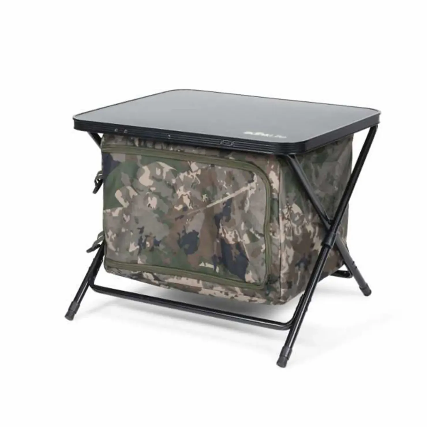 Kevin Nash Group PLC Nash Bank Life Bedside Station Camo Large Angeltisch| Angelschlafsäcke|Angeln Spezial